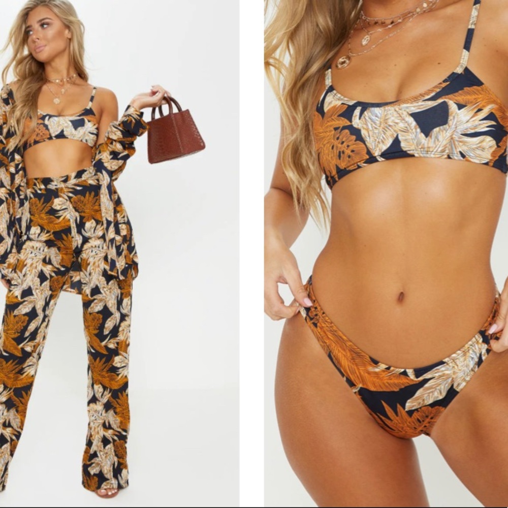 Pretty Little Thing Bikini set. Worn once for a photo shoot.